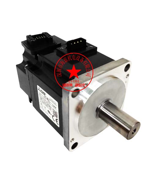 HG-MR13電機小容量低慣量，100W三菱伺服電機，驅動三菱驅動器MR-J4-10A，MR-J4W2